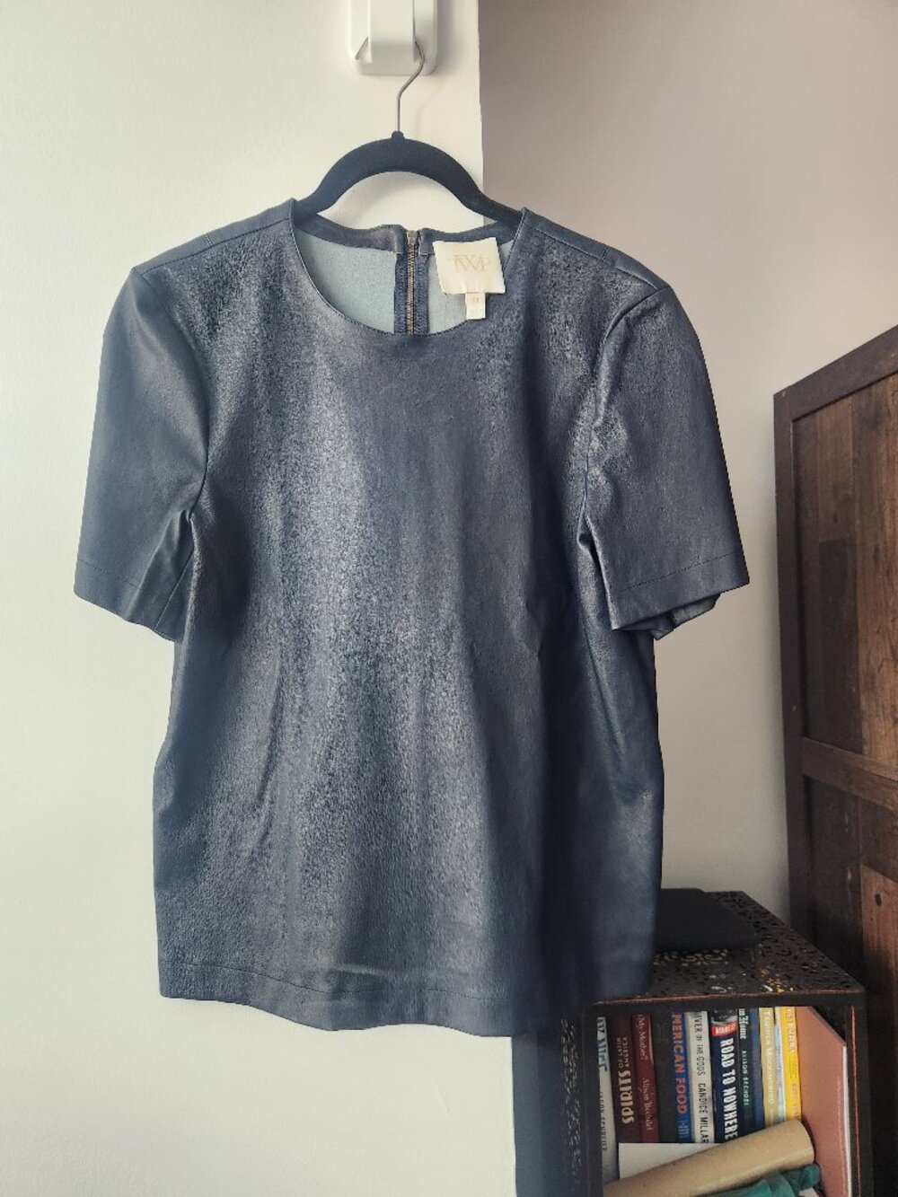TWP Leather T Shirt